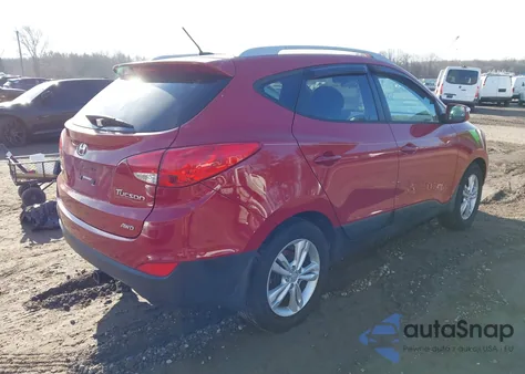 2013 Hyundai Tucson Gls z USA, uszkodzony, nr VIN KM8JUCAC1DU583062